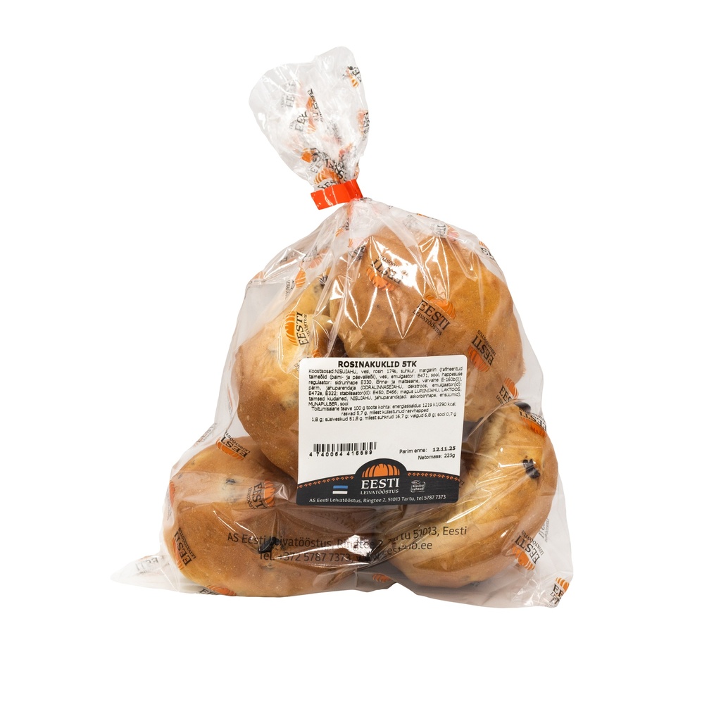 ROSINAKUKLID 5 tk pakis, 225 g