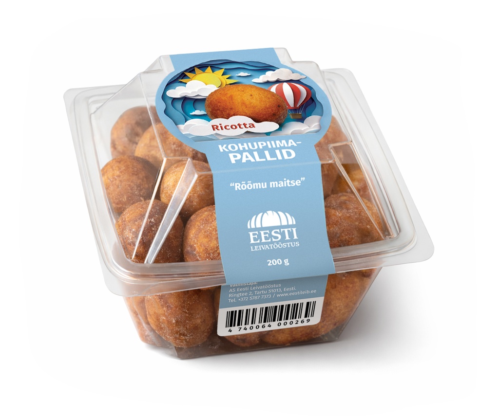 RICOTTA KOHUPIIMAPALLID 200 g