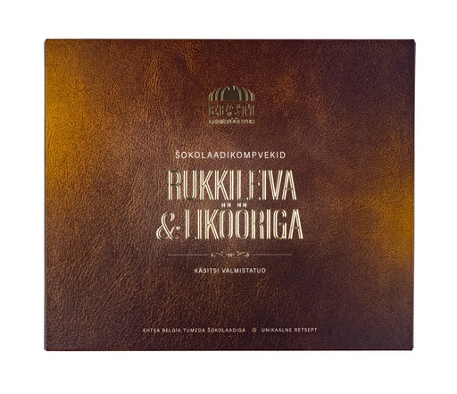 [3943085] ŠOKOLAADIKOMPVEKID RUKKILEIVA JA LIKÖÖRIGA 160 g