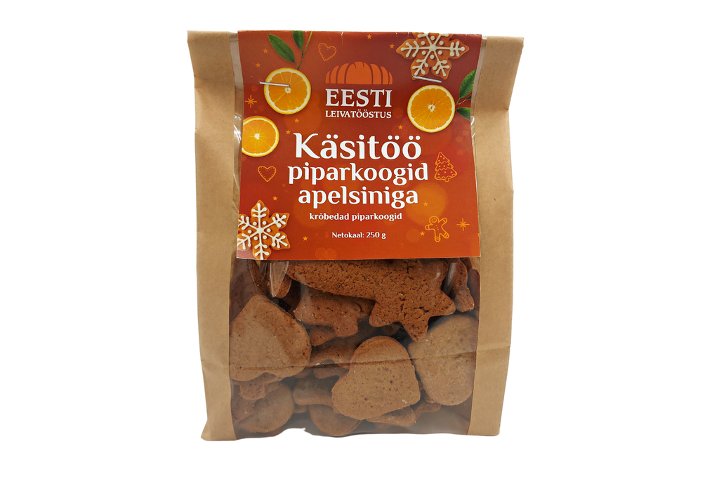 Käsitöö piparkoogid apelsiniga 250 g