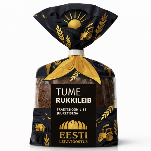 [1312089] TUME RUKKILEIB 260 g viilutatud