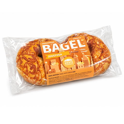 [1118660] BAGEL JUUSTUGA 220 g (2 tk pakis)