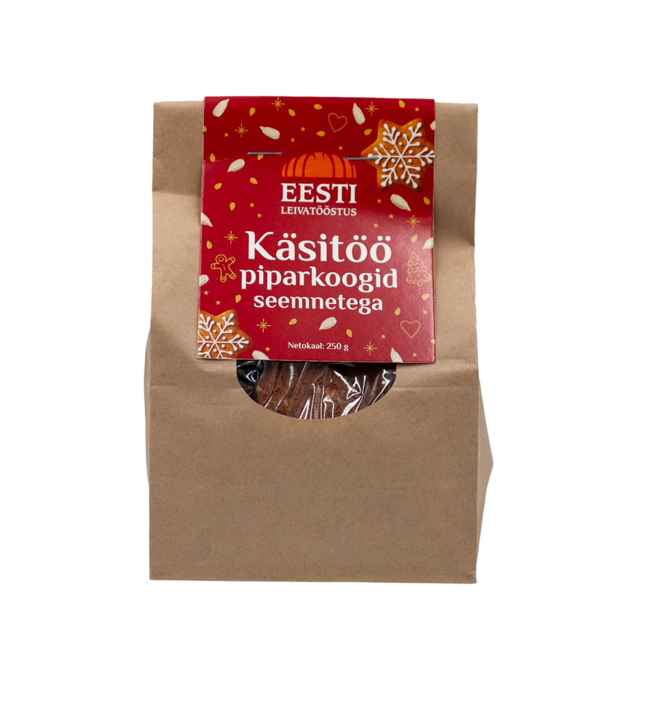 Käsitöö piparkoogid seemnetega 250 g